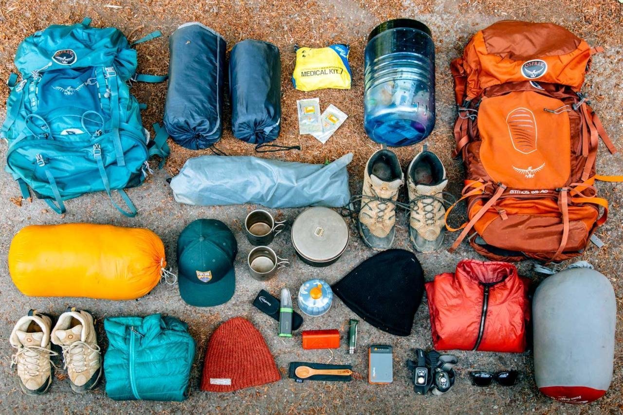 Backpacking Gear 1