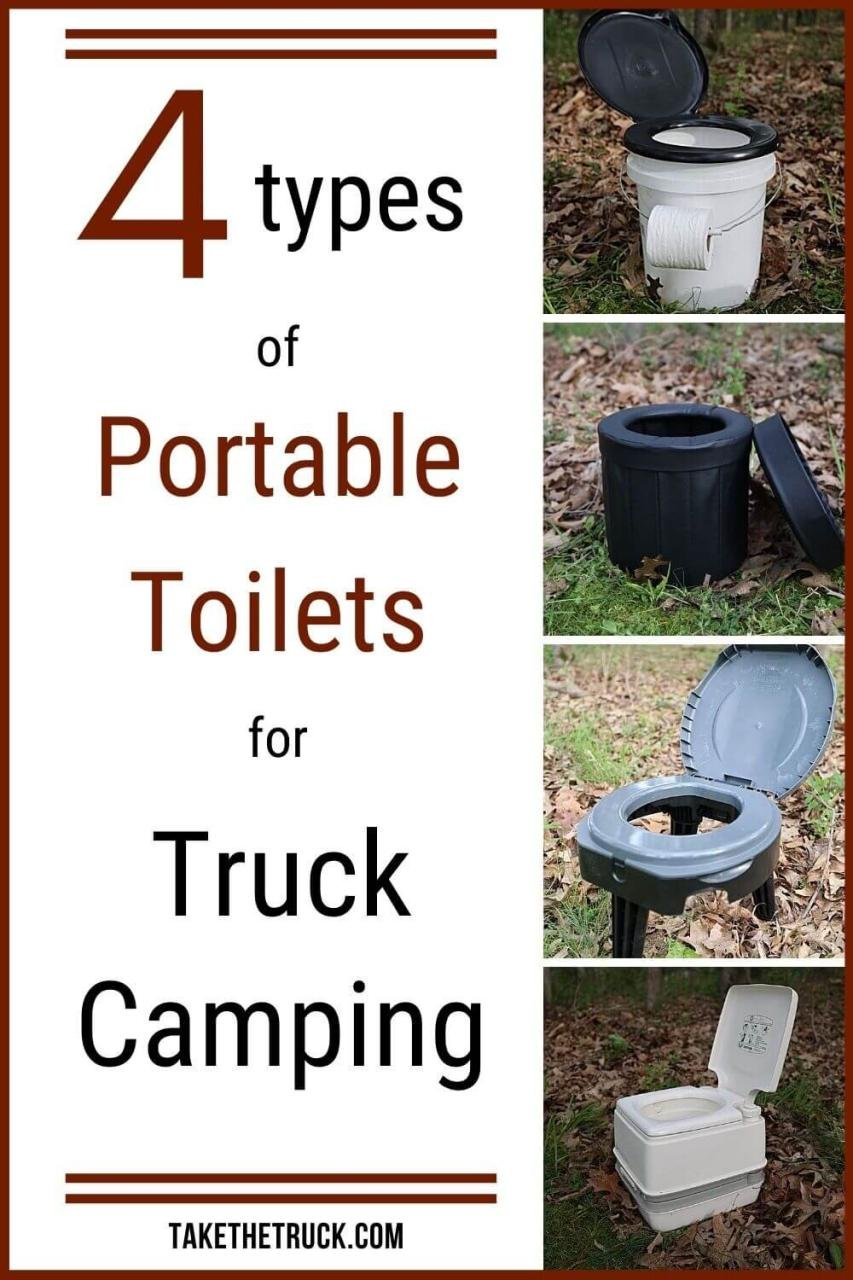 camping toilet diy portable camp toilet