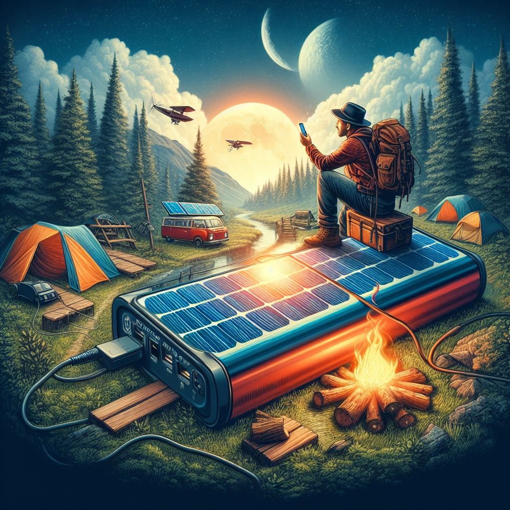 portable solar chargers for the 2024 camping season by outdoor tech lab