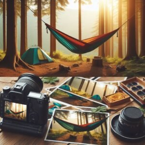 Hammock camping trend image by Outdoor Tech Lab testing
