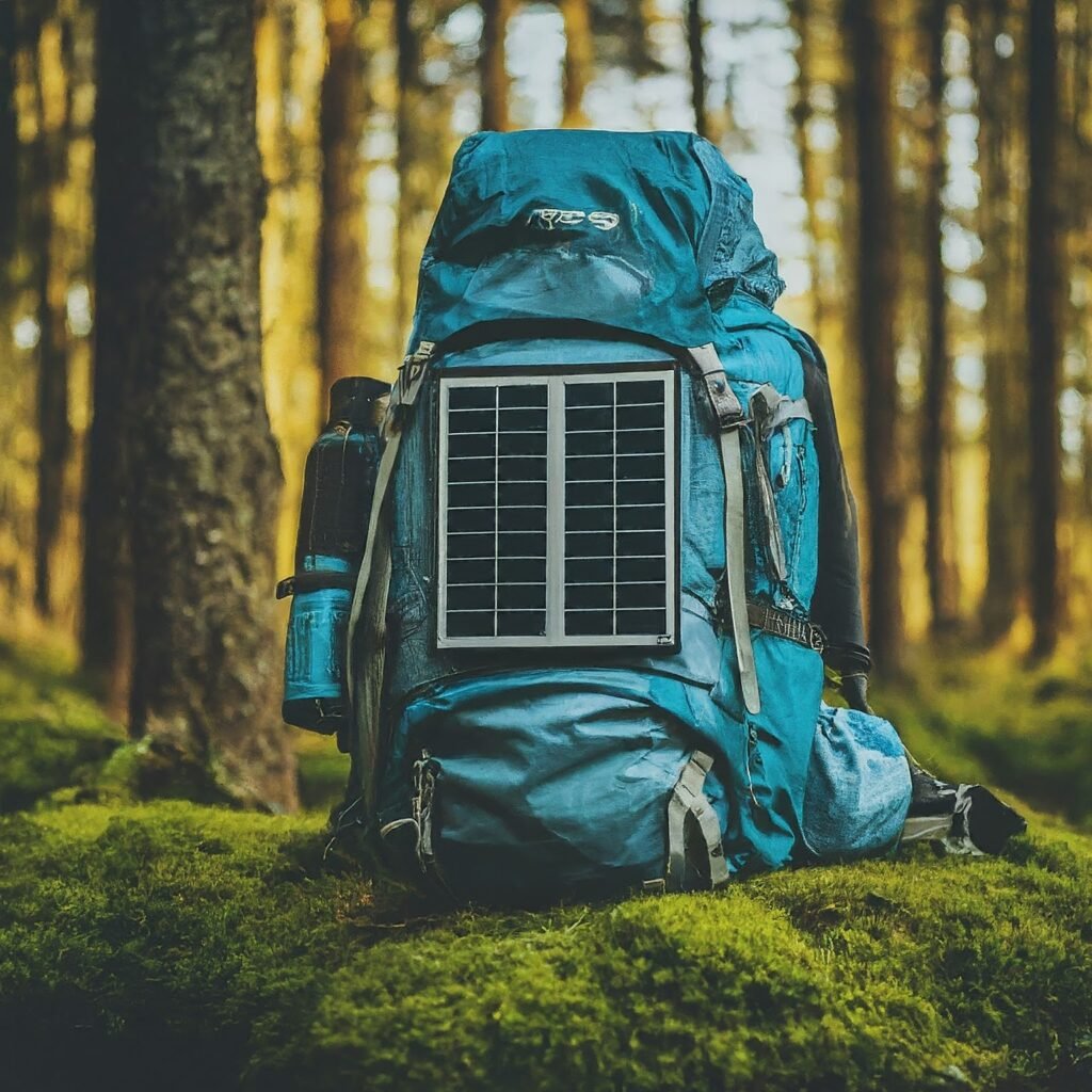 Smart outdoor gear, smart backpack