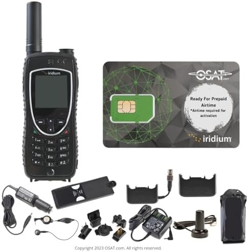 Iridium Extreme Satellite Phone Telephone & SIM Prepaid,
