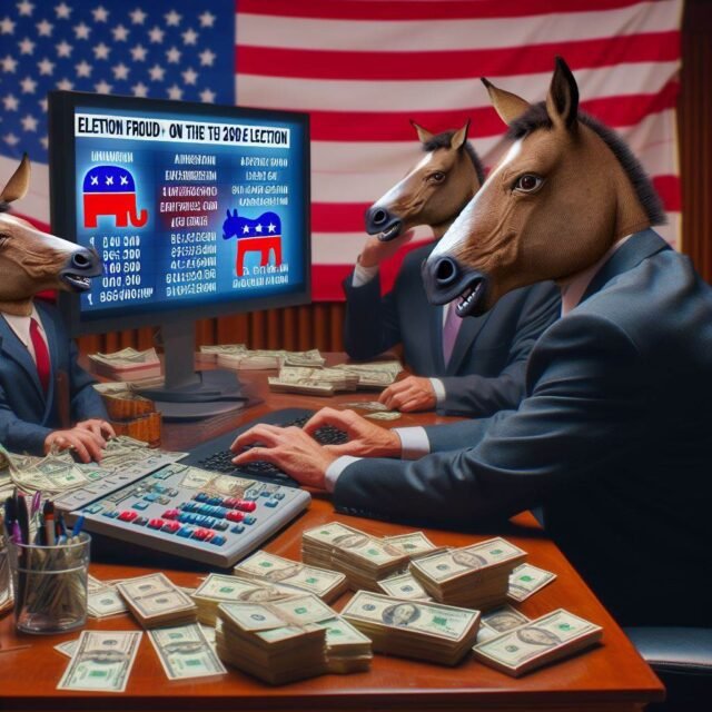 2000 mules horse heads in election fraud image by outdoor tech lab