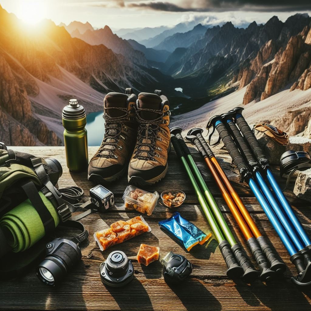 2024 updated hiking guide by outdoor tech lab. Gear lay out