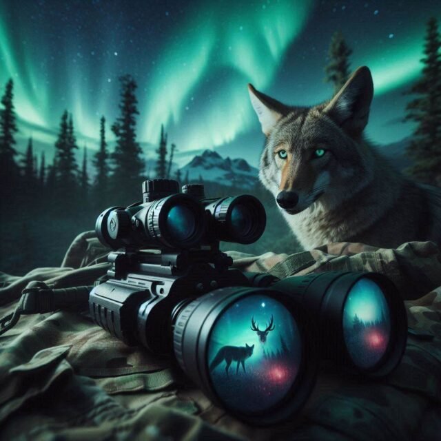 Night vision scopes for coyote hunting tested by Outdoor Tech Lab