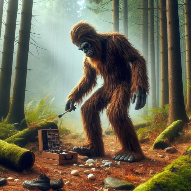 Top survival gear for hiking including animal protection from the bigfoot