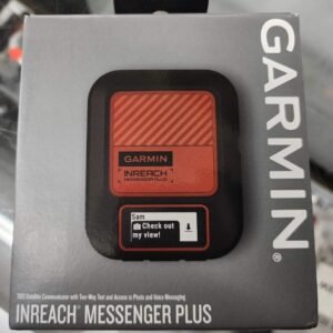 Garmin inReach plus messenger in the box for a review.